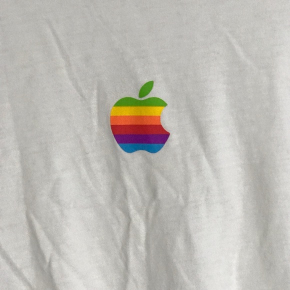 Rainbow Apple Logo Shirt - Picture 3 of 4